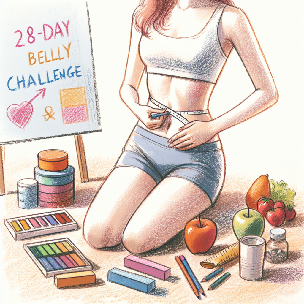 Pastelková ilustrace znázorňující téma: Fitness