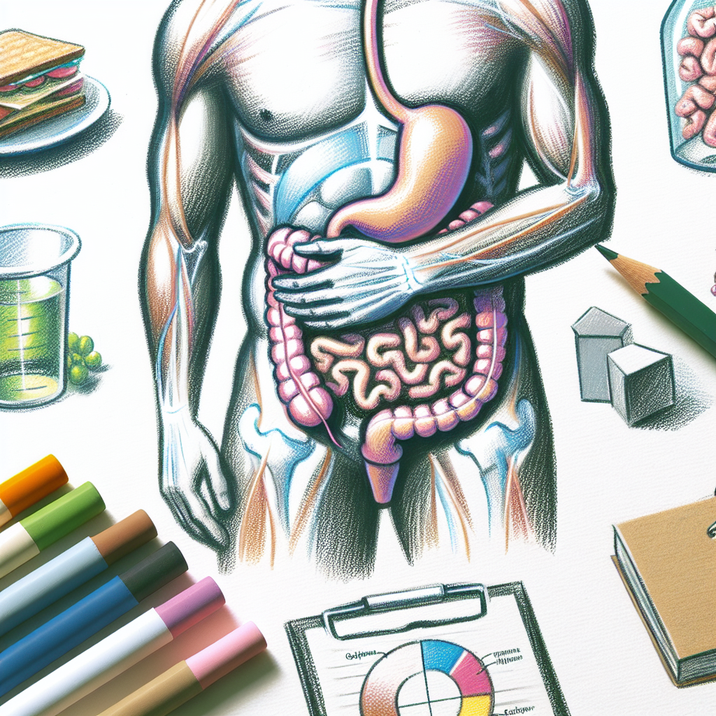 Pastelková ilustrace znázorňující téma: Zdraví