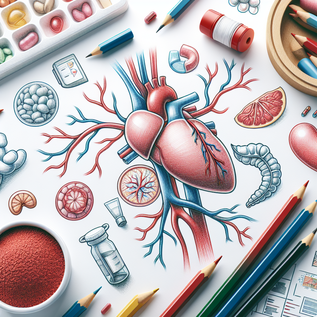 Pastelková ilustrace znázorňující téma: Zdraví