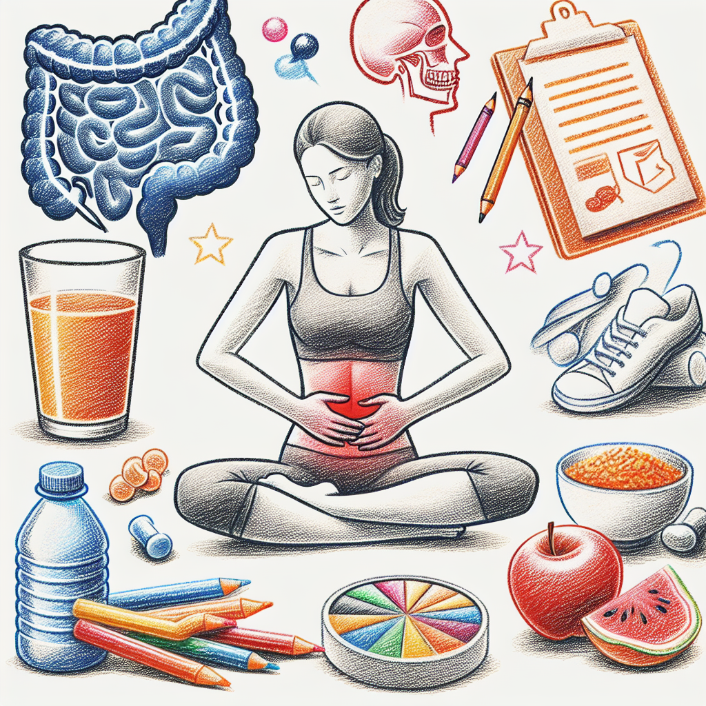 Pastelková ilustrace znázorňující téma: Zdraví