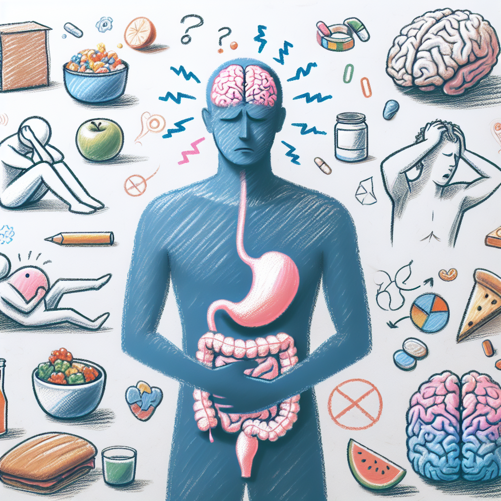 Pastelková ilustrace znázorňující téma: Zdraví a psychologie