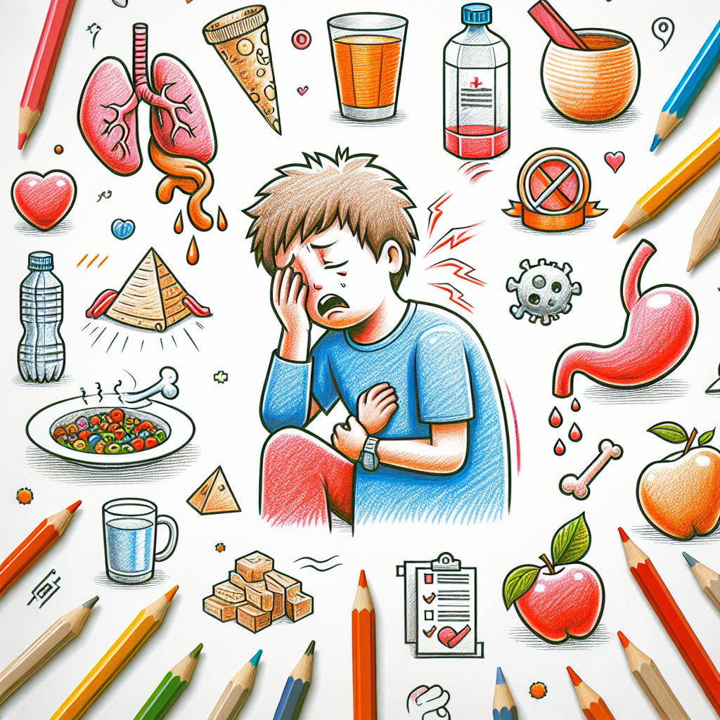 Bolest břicha a zvracení u dětí: Příčiny a prevence