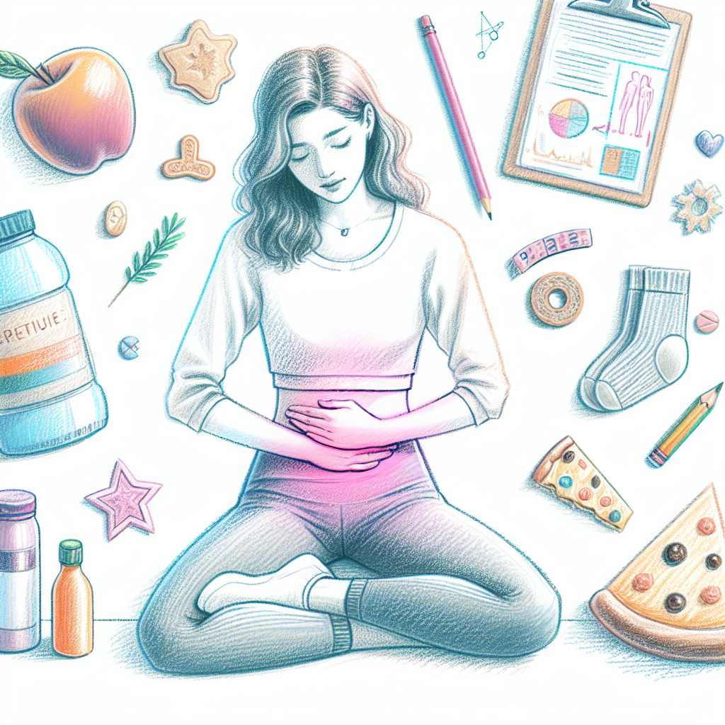 Pastelková ilustrace znázorňující téma: Zdraví