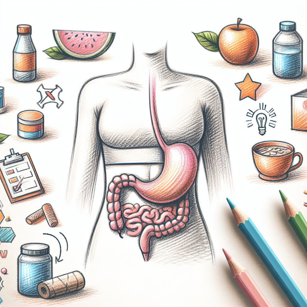 Pastelková ilustrace znázorňující téma: Zdraví