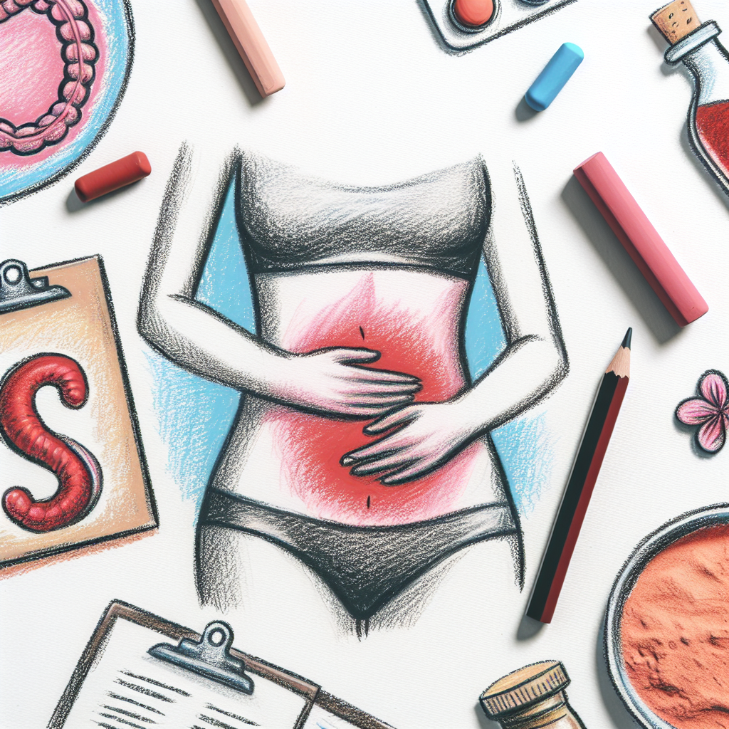 Pastelková ilustrace znázorňující téma: Zdraví