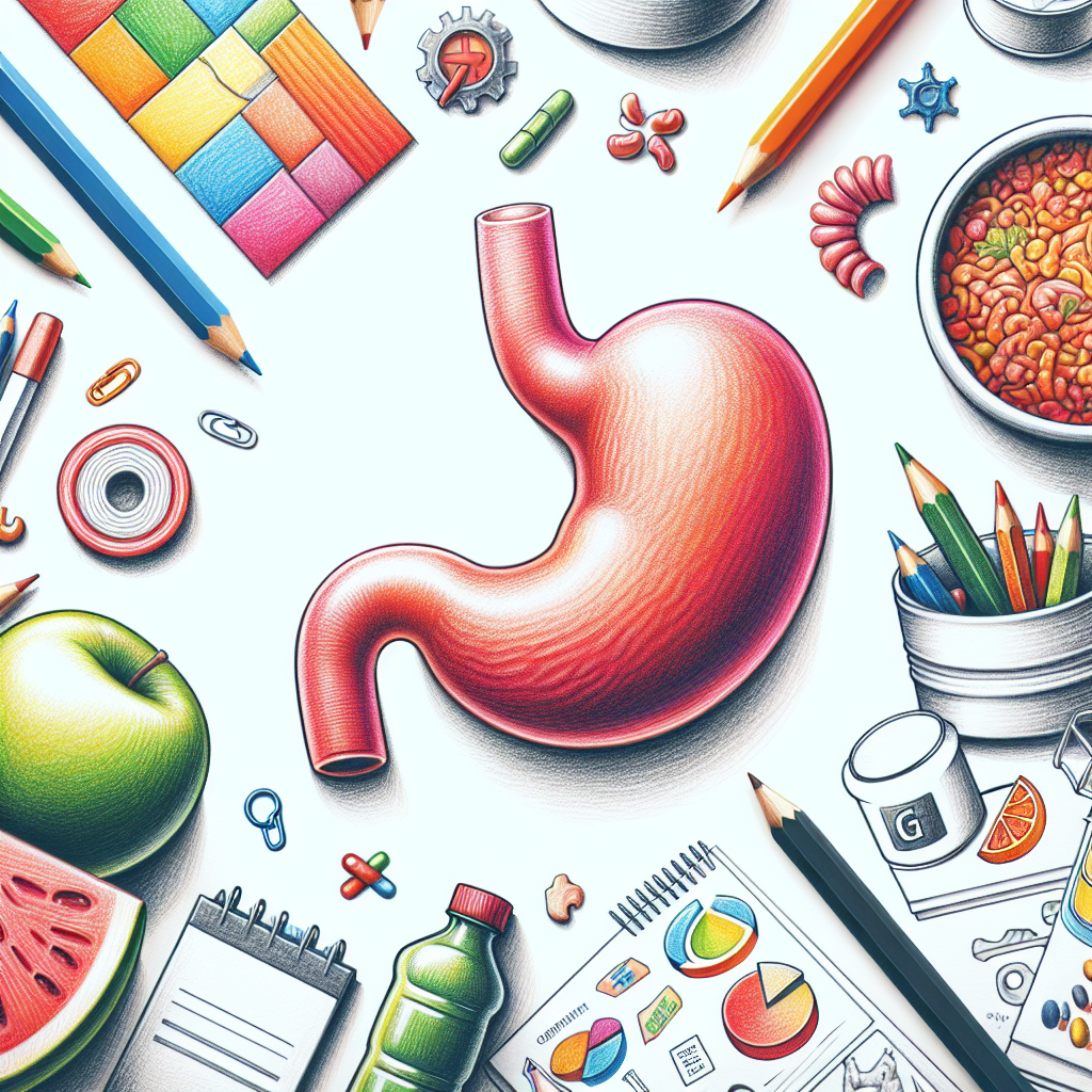 Pastelková ilustrace znázorňující téma: Zdraví