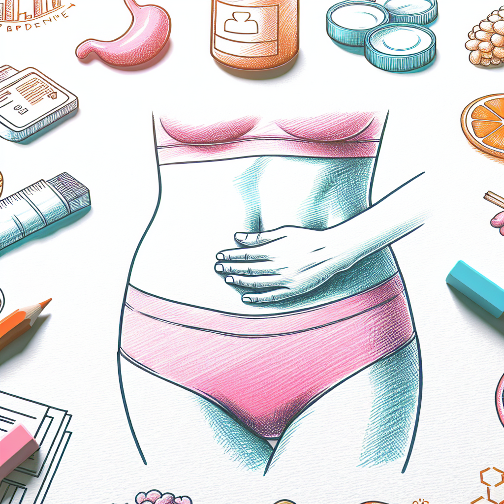 bolest-bricha-okolo-pupku - Je nutné pochopit, že...... Pastelková ilustrace znázorňující téma: Zdraví