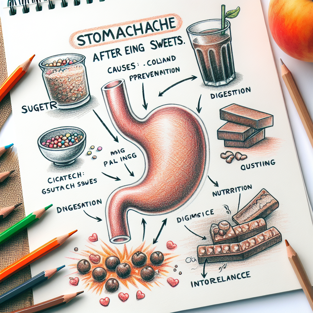 Bolest břicha po sladkém: Příčiny a prevence