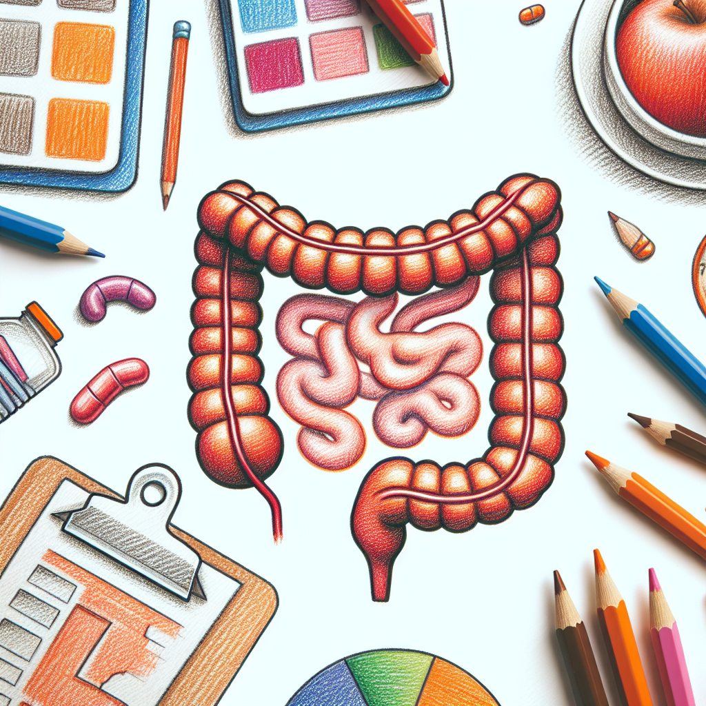 Pastelková ilustrace znázorňující téma: Zdraví