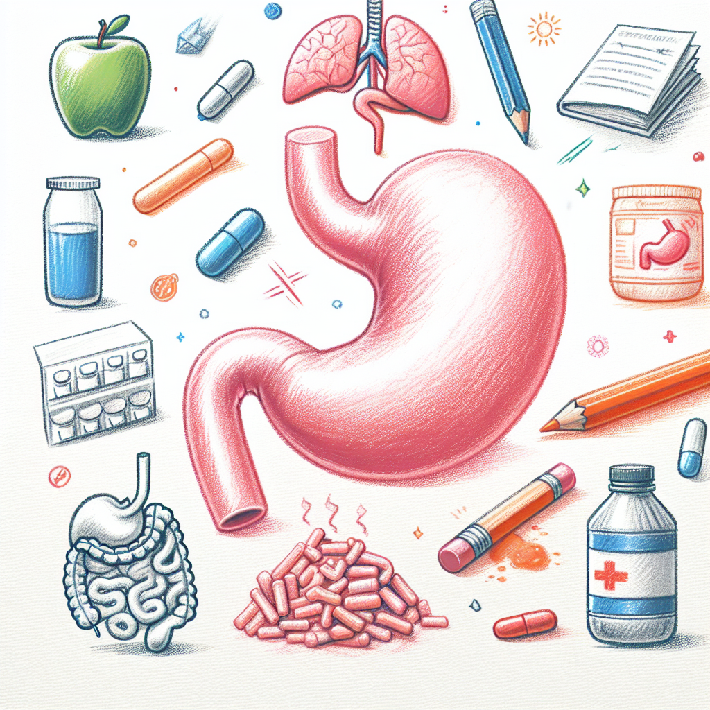 Pastelková ilustrace znázorňující téma: Zdraví