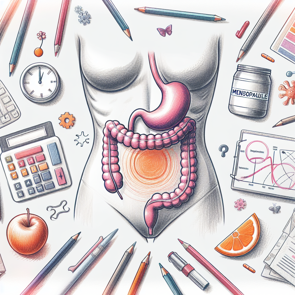 Pastelková ilustrace znázorňující téma: Menopauza