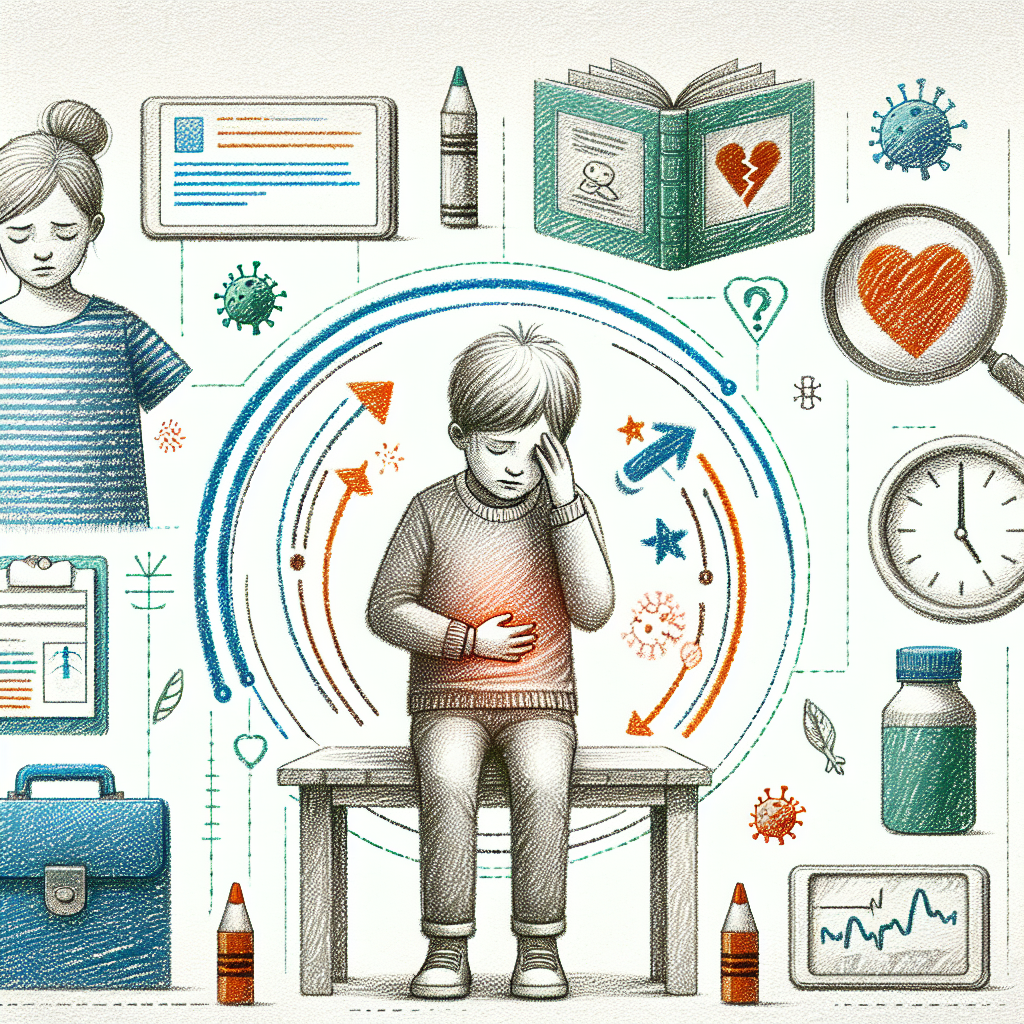 Pastelková ilustrace znázorňující téma: Zdraví dětí