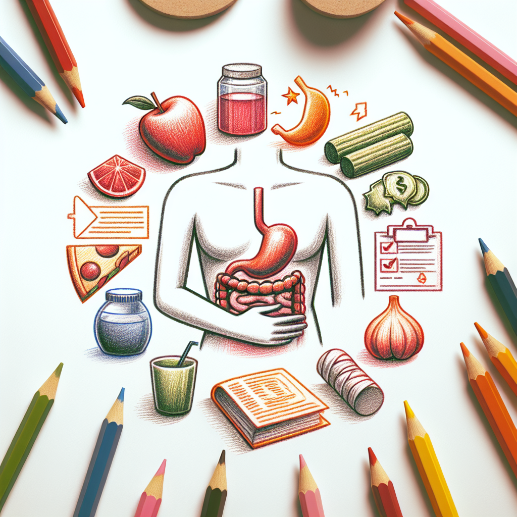 bolest-hlavy-a-bricha - Je nutné pochopit, že...... Pastelková ilustrace znázorňující téma: Zdraví