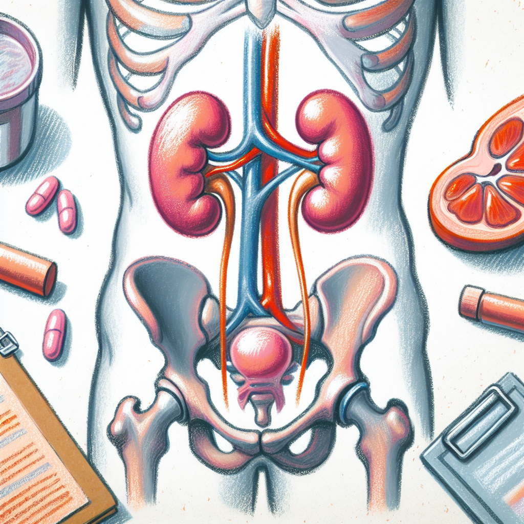 Pastelková ilustrace znázorňující téma: Zdraví