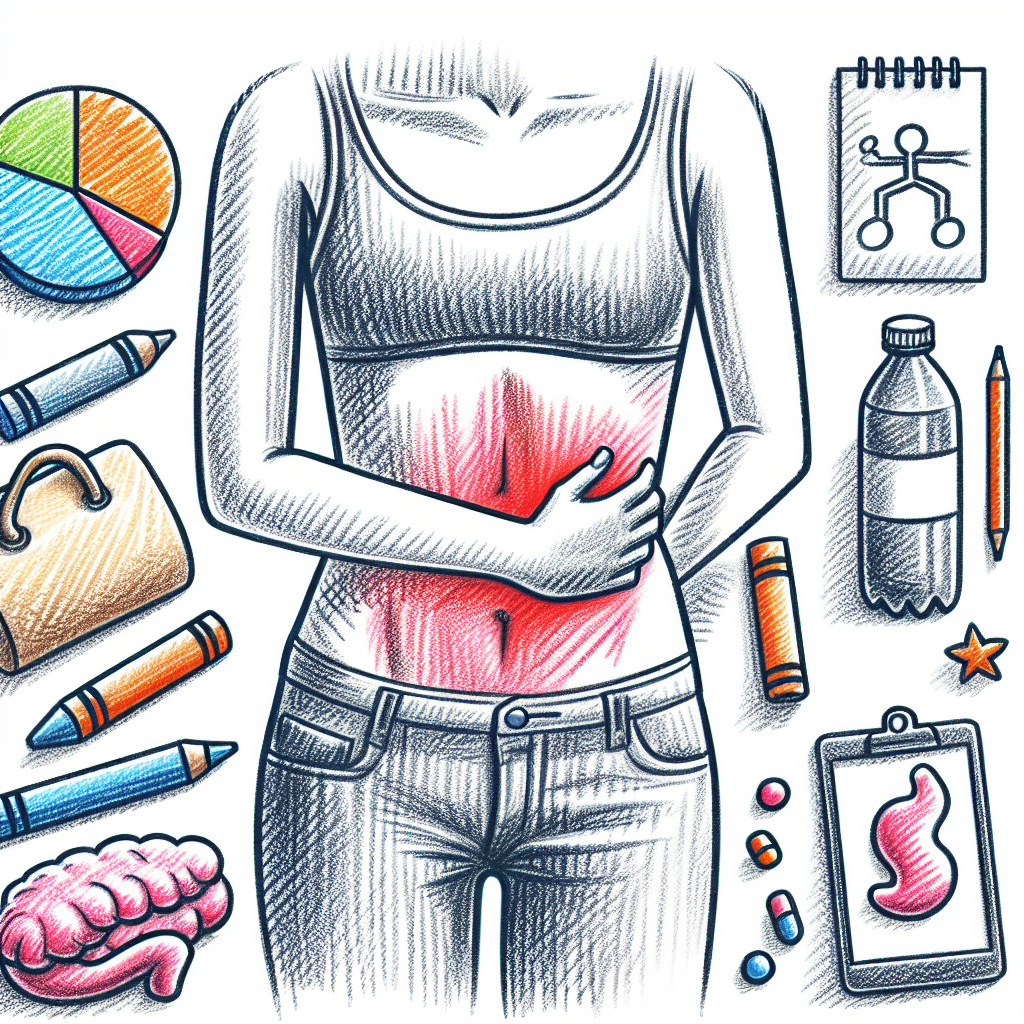 Pastelková ilustrace znázorňující téma: Zdraví