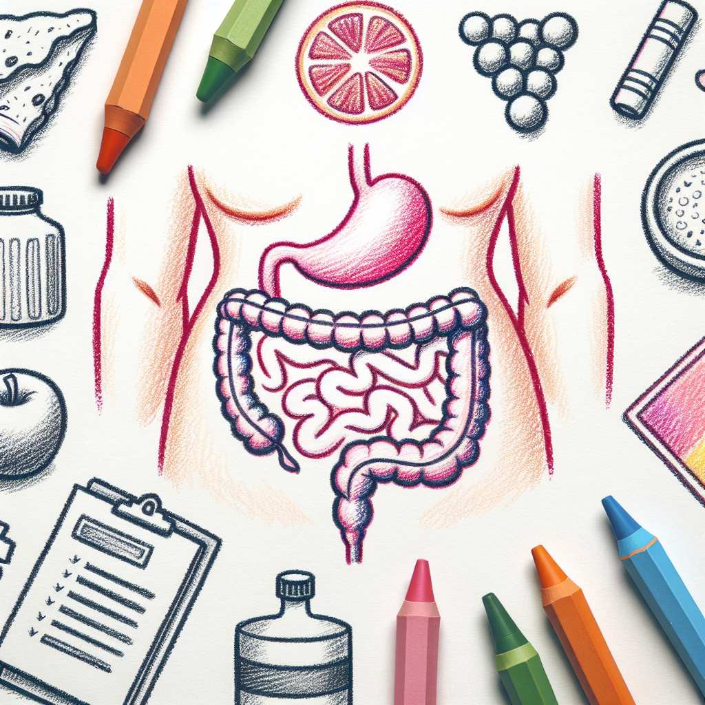 Pastelková ilustrace znázorňující téma: Zdraví