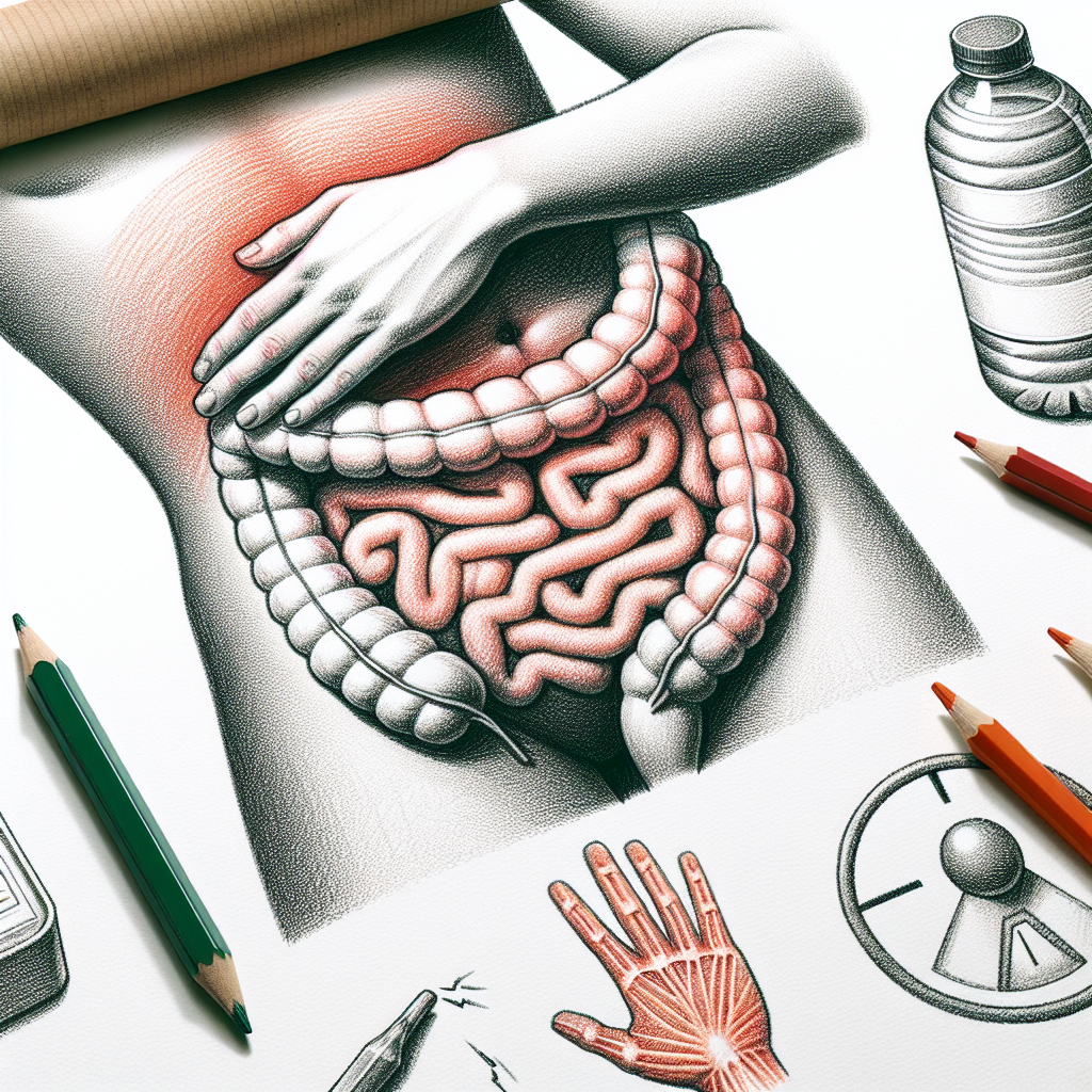 Pastelková ilustrace znázorňující téma: Zdraví