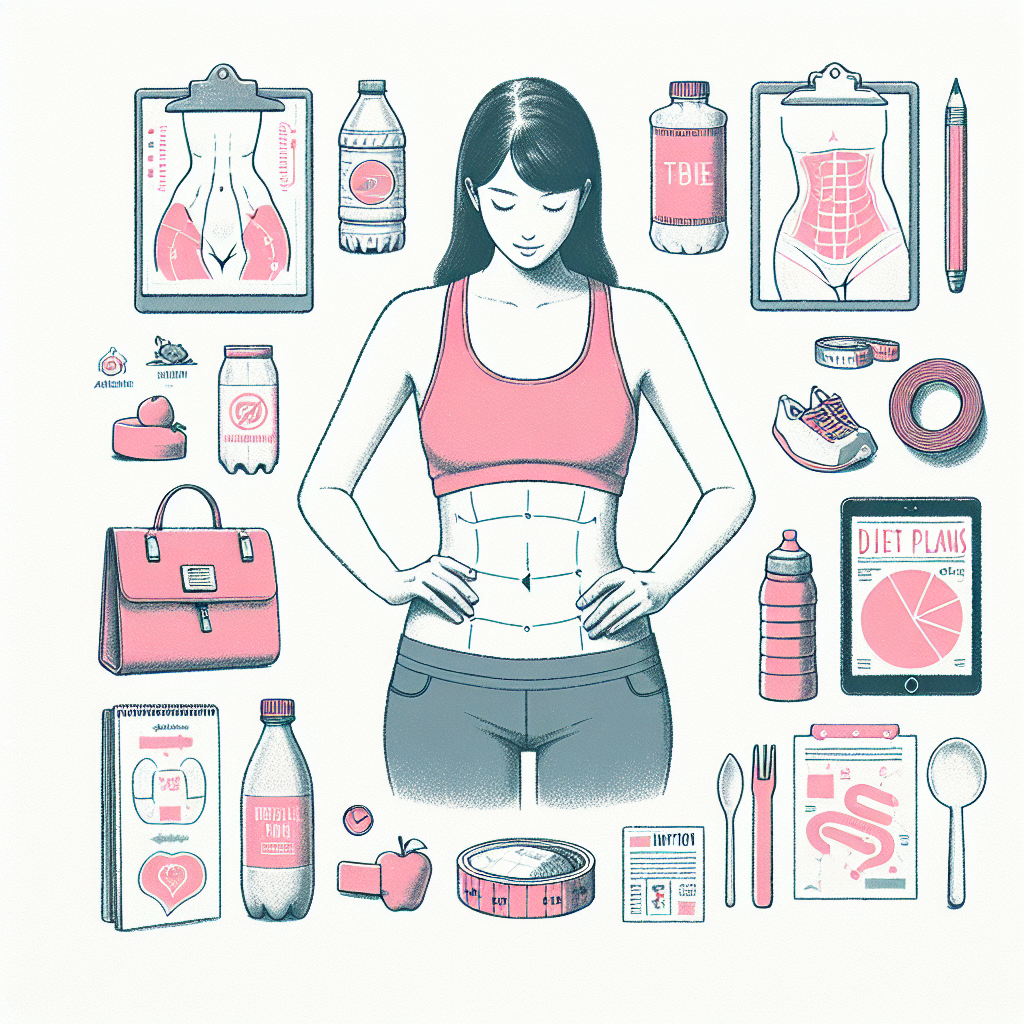 Pastelková ilustrace znázorňující téma: Zdraví a fitness