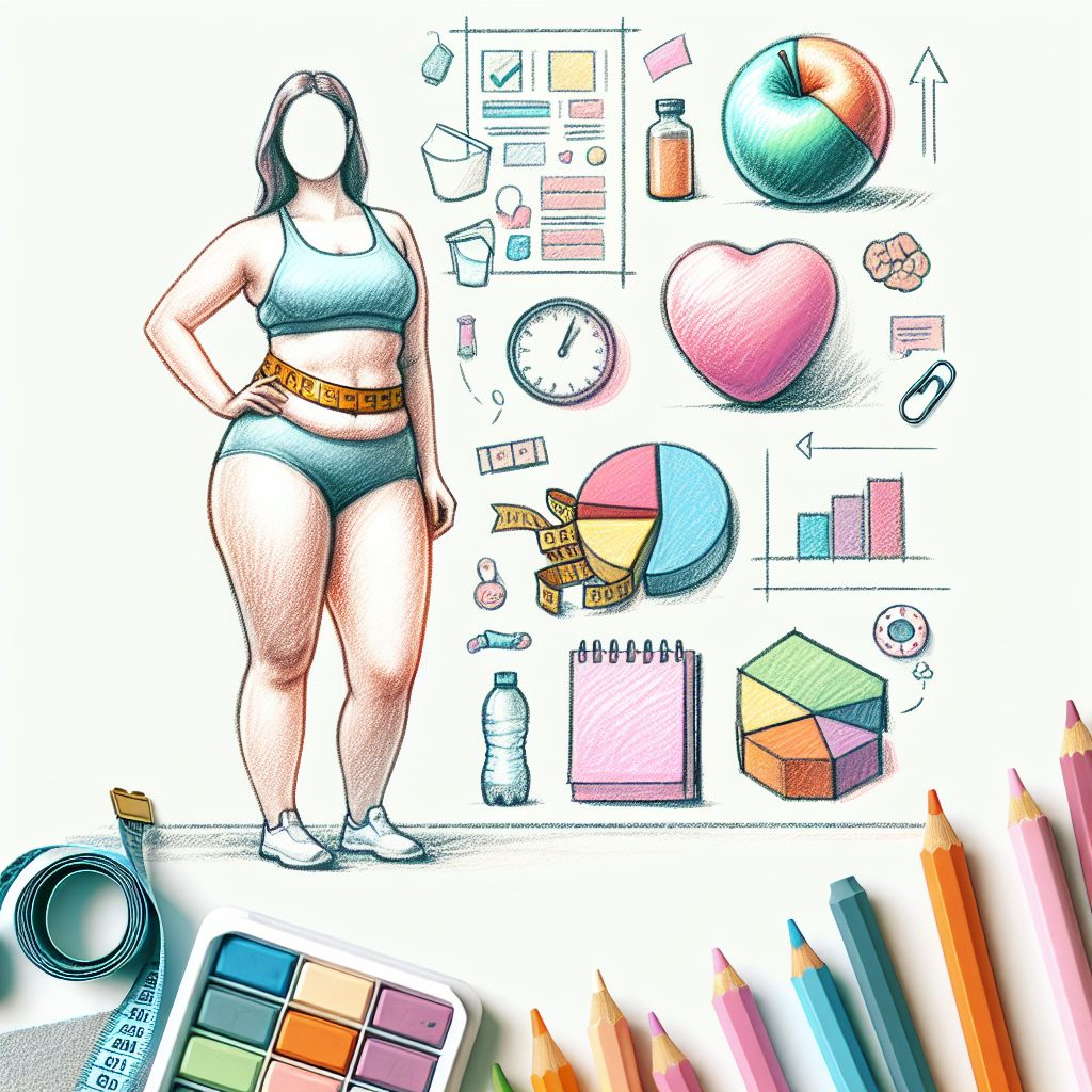 Pastelková ilustrace znázorňující téma: Zdravý životní styl