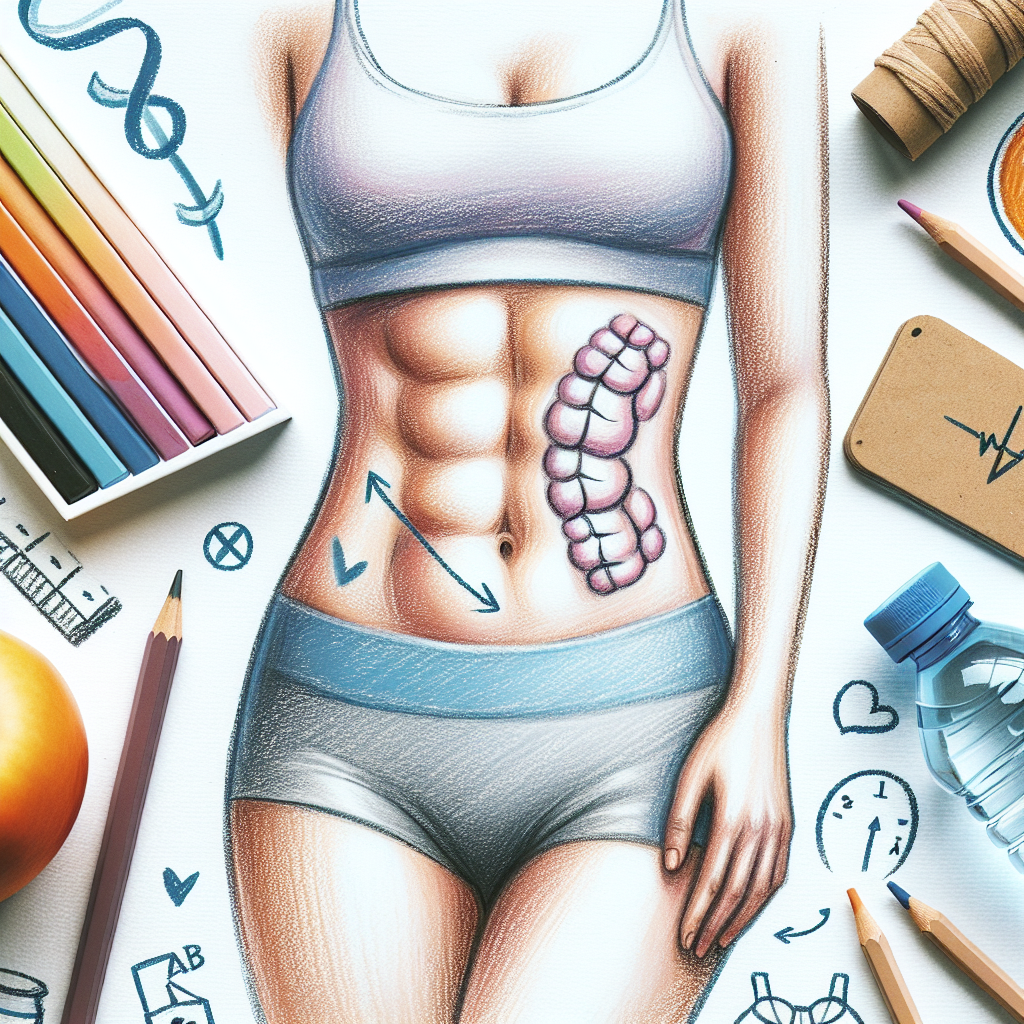 Pastelková ilustrace znázorňující téma: Tělesné zdraví