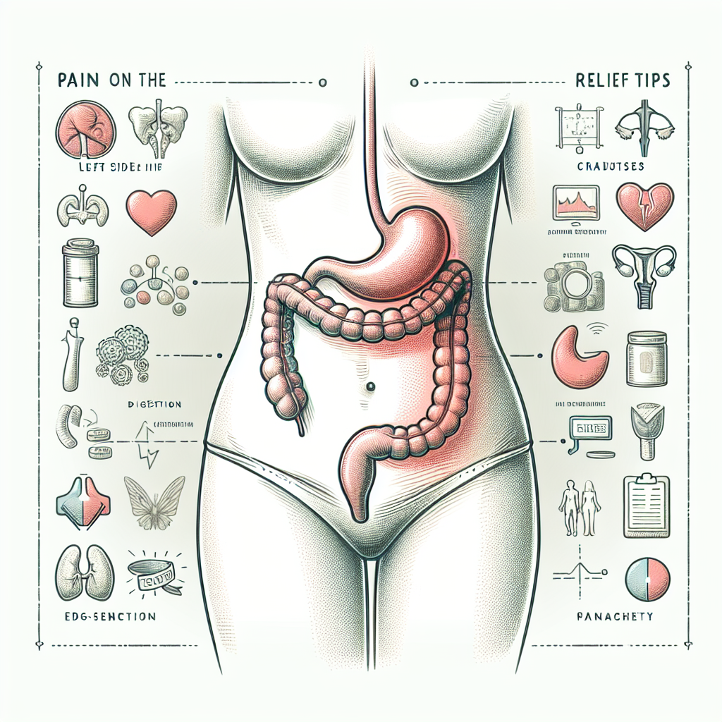 Bolest na levé straně břicha: příčiny a tipy na úlevu