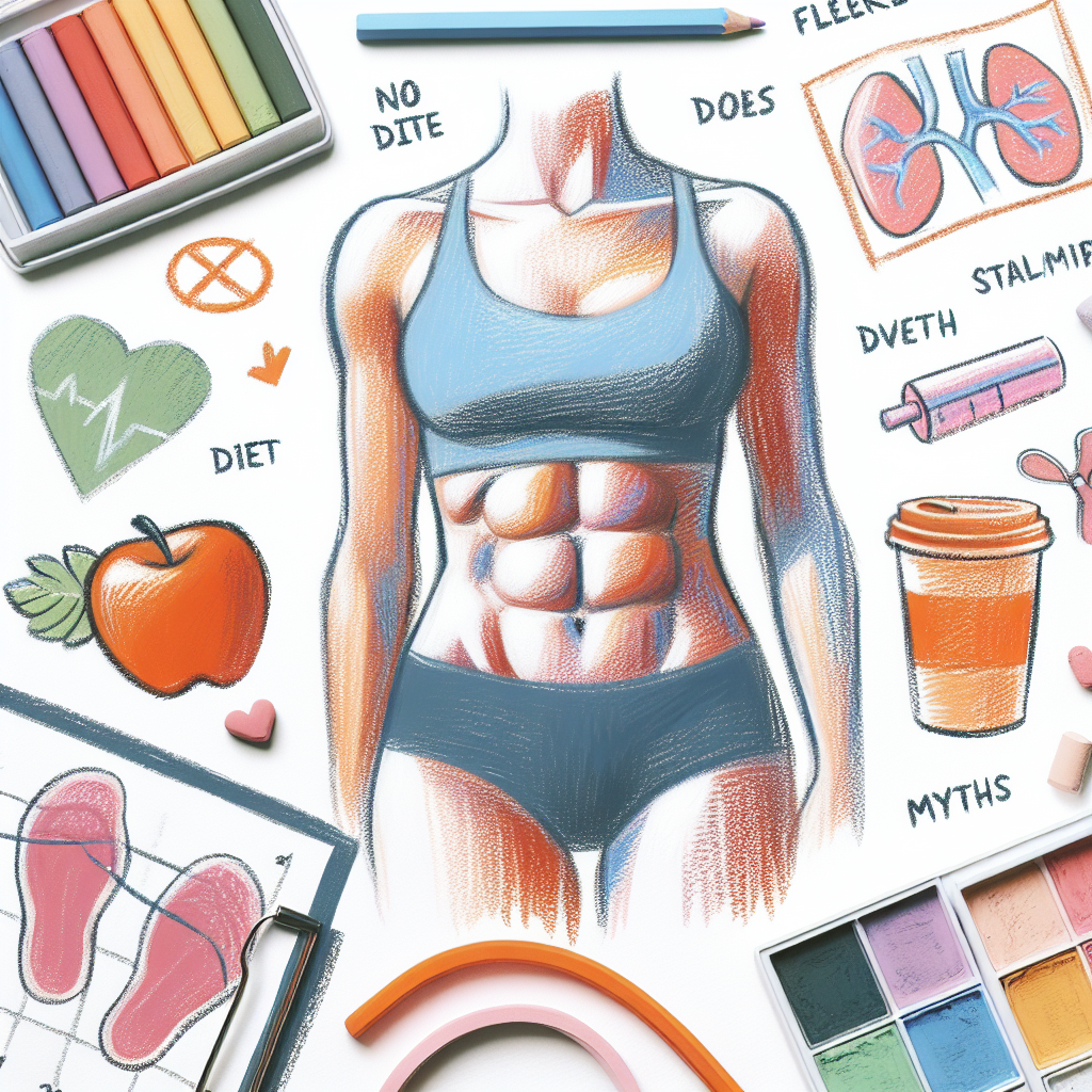 Pastelková ilustrace znázorňující téma: Zdraví a výživa