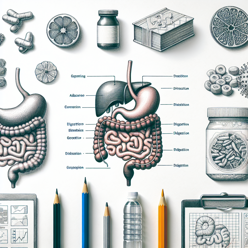 bricho-organy - Je nutné pochopit, že...... Pastelková ilustrace znázorňující téma: Zdraví a wellness