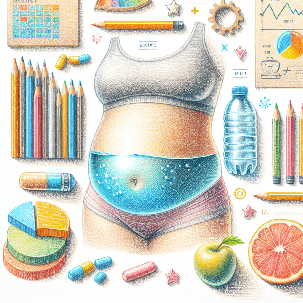 Pastelková ilustrace znázorňující téma: Zdraví a wellness