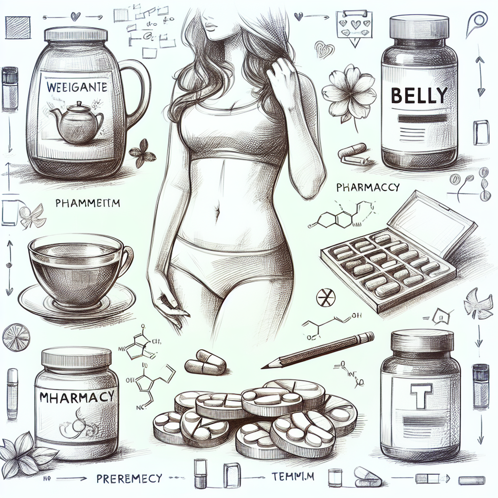 Čaj na hubnutí břicha: Účinnost a nabídka lékárny Benu