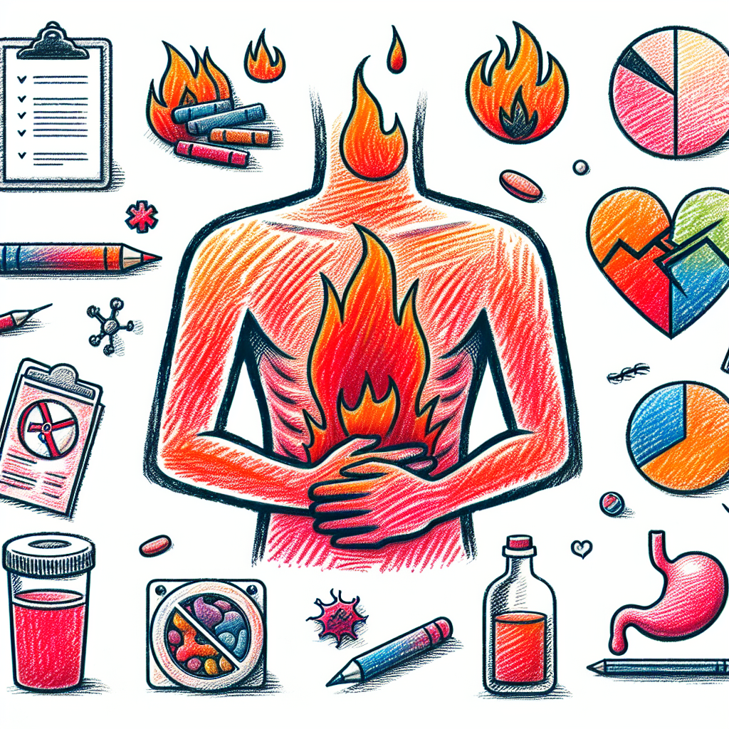 Pálení paží a břicha: Příčiny a řešení příznaků