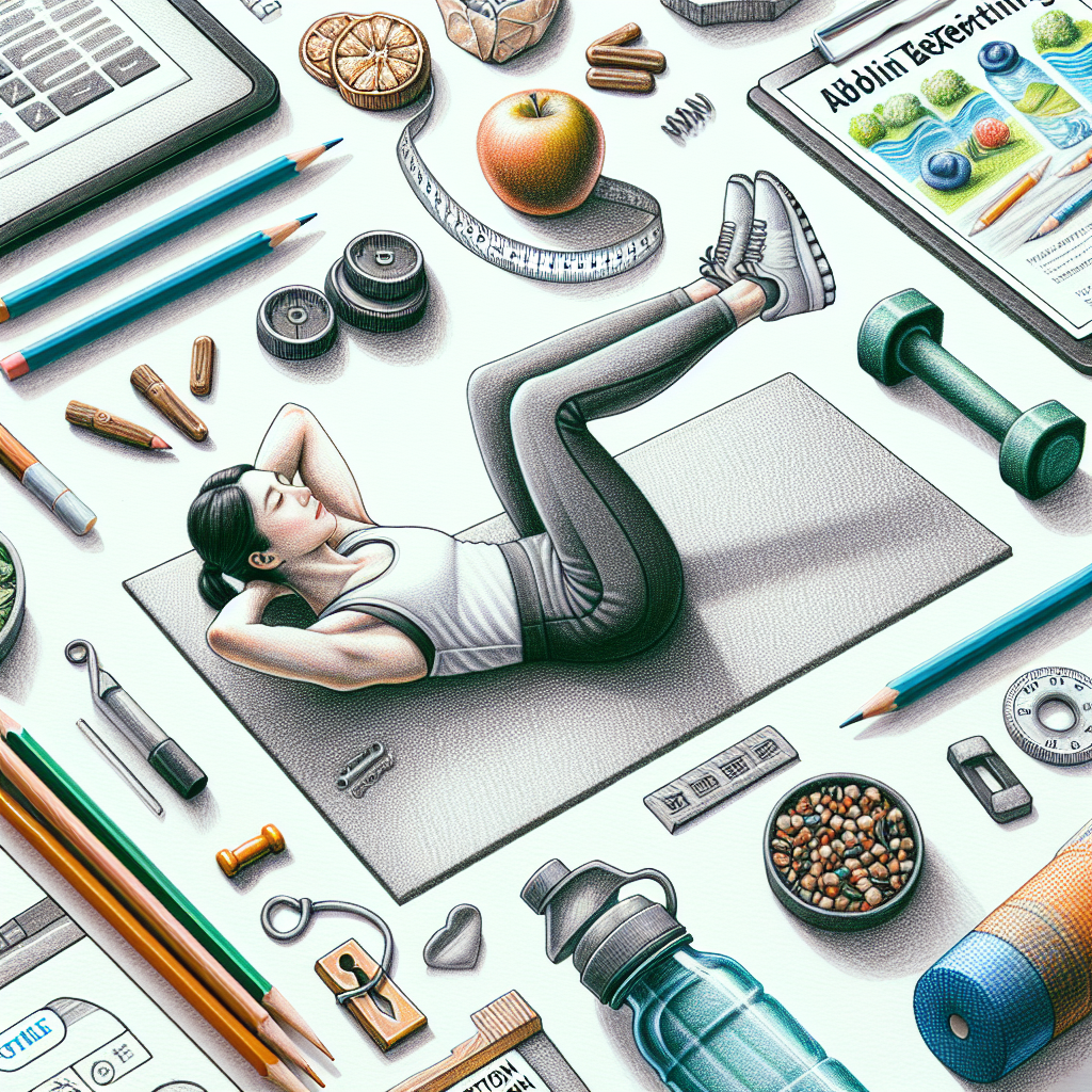 Pastelková ilustrace znázorňující téma: Cvičení