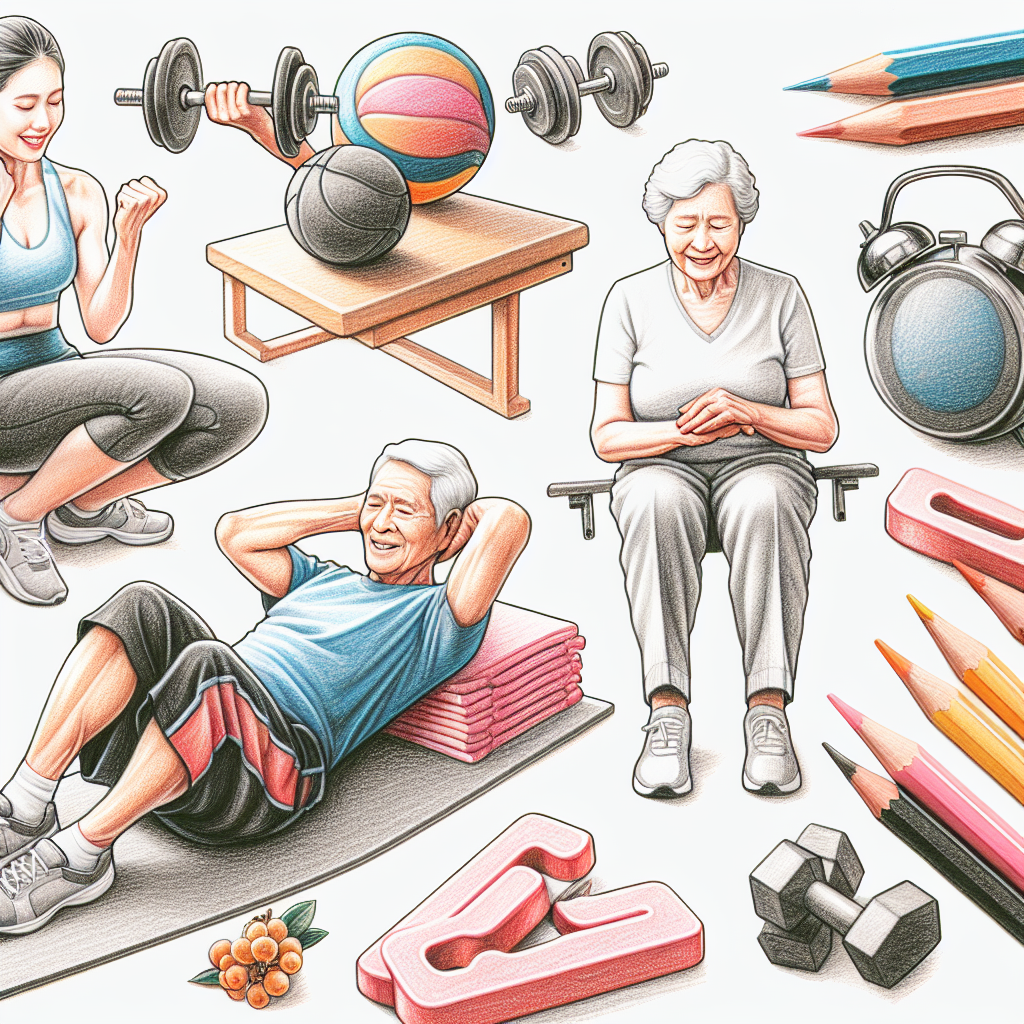 Cvičení na břicho pro důchodce: Zdravé tipy a cviky