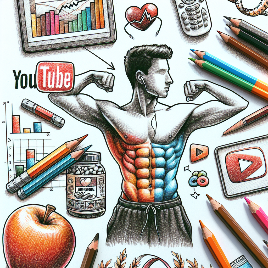 Pastelková ilustrace znázorňující téma: Cvičení na břicho