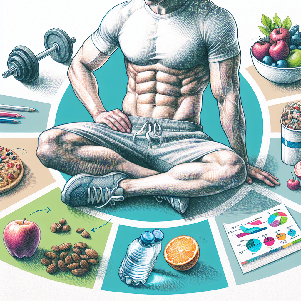 Pastelková ilustrace znázorňující téma: Cvičení a zdraví