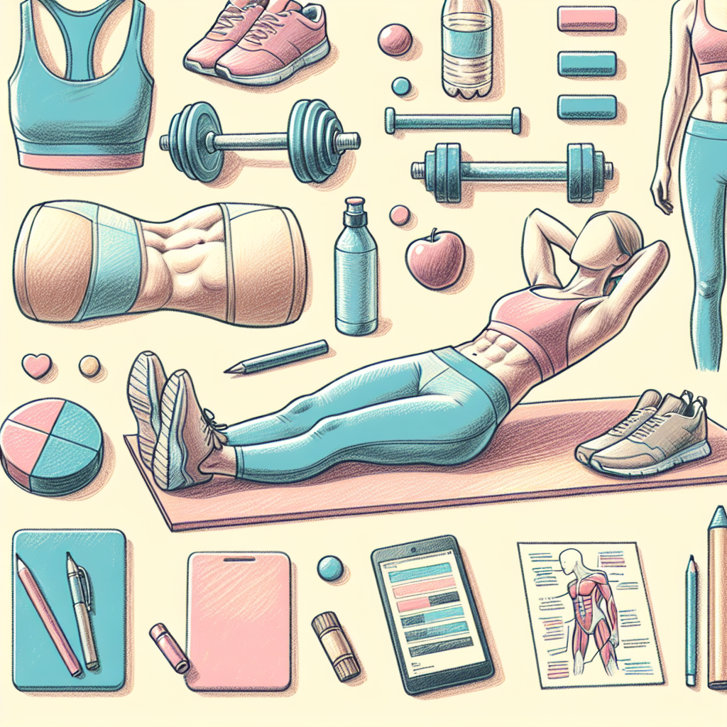 Pastelková ilustrace znázorňující téma: Cvičení