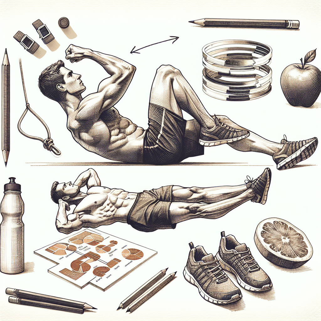 Pastelková ilustrace znázorňující téma: Fitness