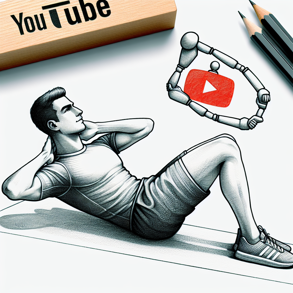 Pastelková ilustrace znázorňující téma: Cvičení a fitness