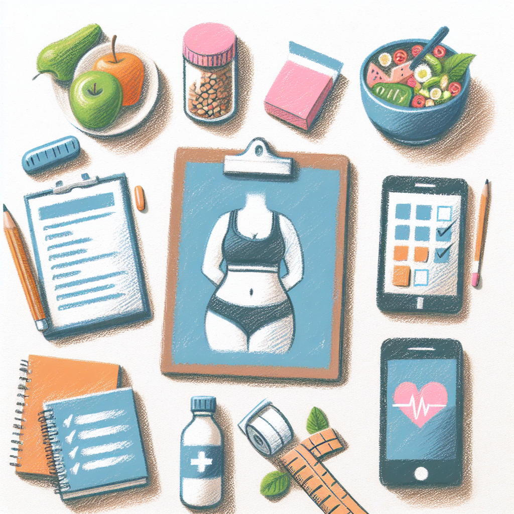 cviky-na-hubnuti-bricha - Je nutné pochopit, že...... Pastelková ilustrace znázorňující téma: Cvičení a výživa