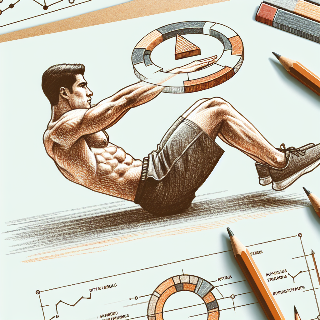 Pastelková ilustrace znázorňující téma: Cvičení