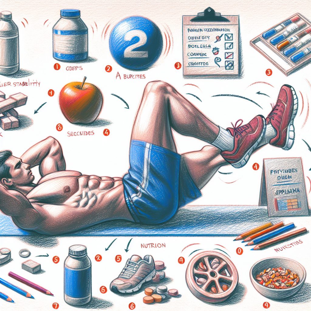 Pastelková ilustrace znázorňující téma: Cvičení a zdraví