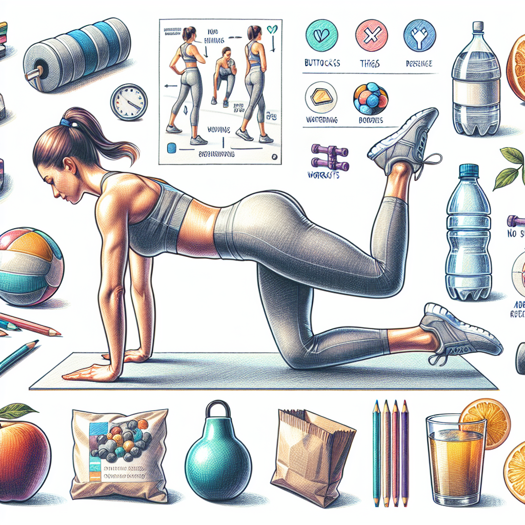 Efektivní cviky na posílení zadku, stehen a břicha