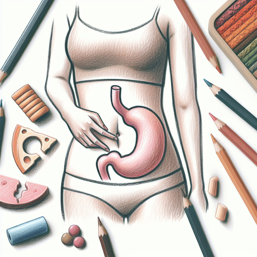 Pastelková ilustrace znázorňující téma: Zdraví