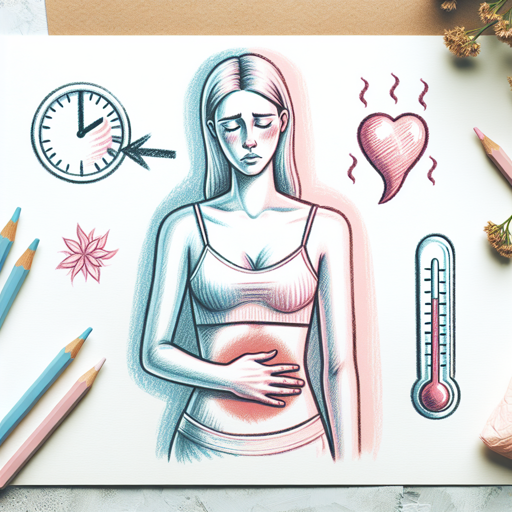 Horečka a bolest břicha: Příčiny, příznaky a péče