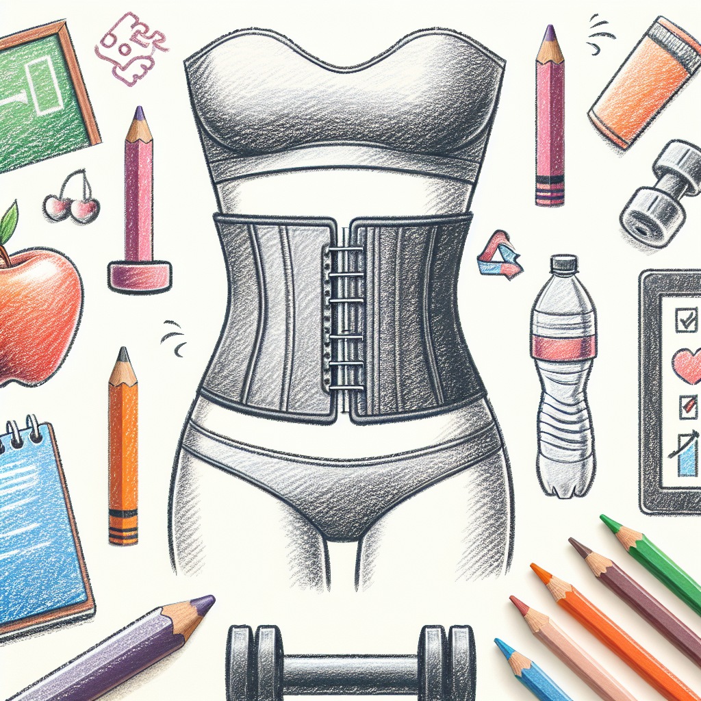 Pastelková ilustrace znázorňující téma: Zdraví a fitness