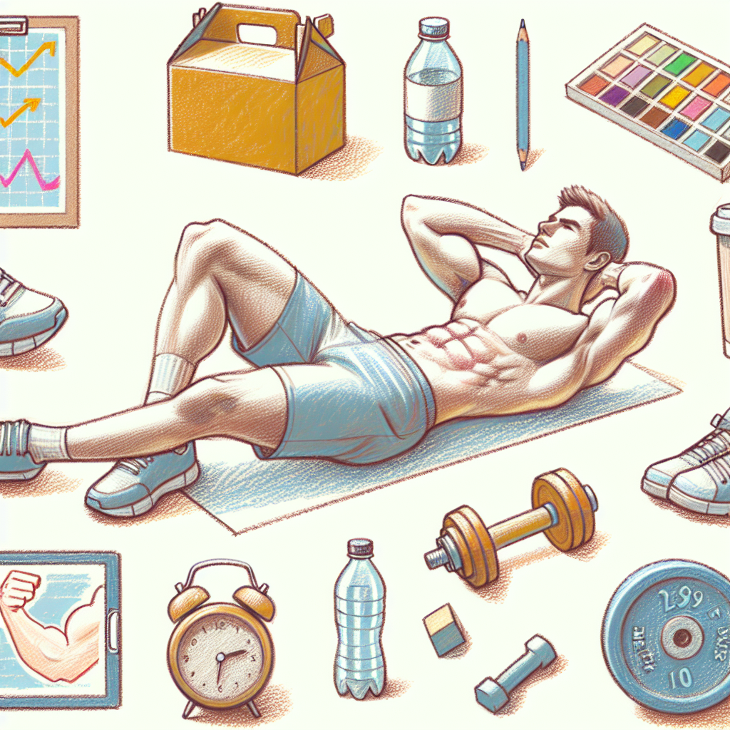 Pastelková ilustrace znázorňující téma: Cvičení