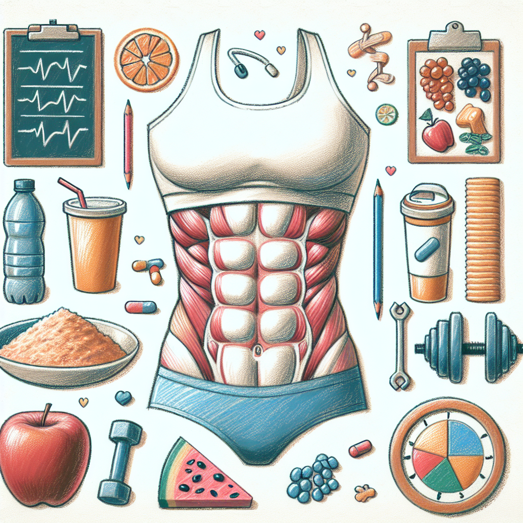 Pastelková ilustrace znázorňující téma: Cvičení