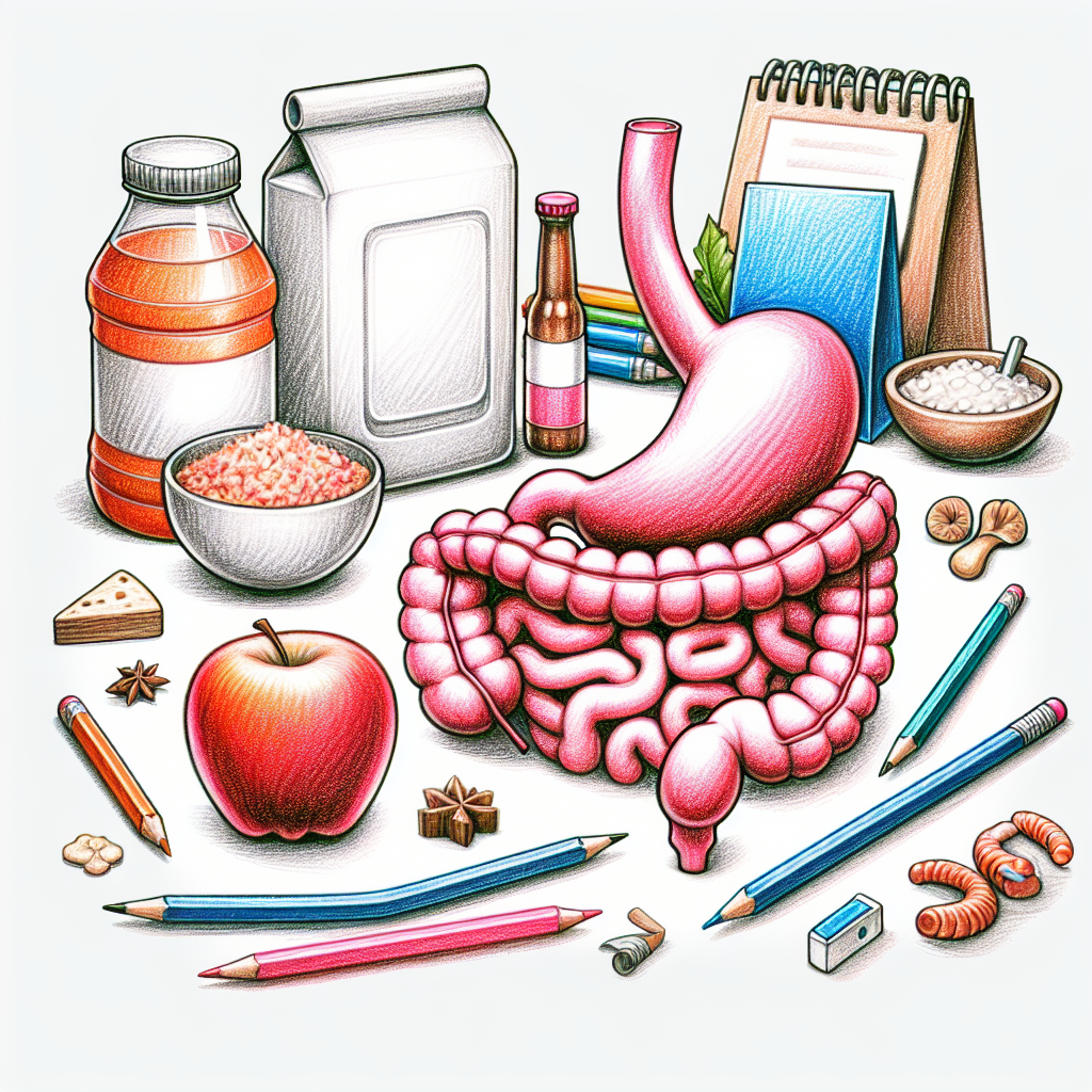 Pastelková ilustrace znázorňující téma: Zdraví a výživa