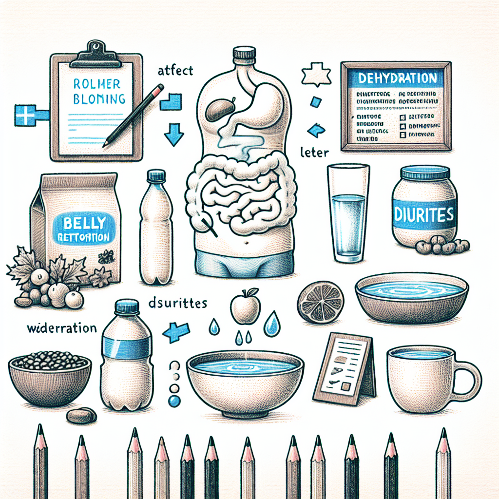 Účinné metody odvodnění břicha a zadržování vody