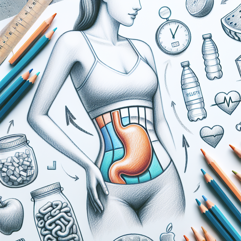 Pastelková ilustrace znázorňující téma: Zdraví a výživa