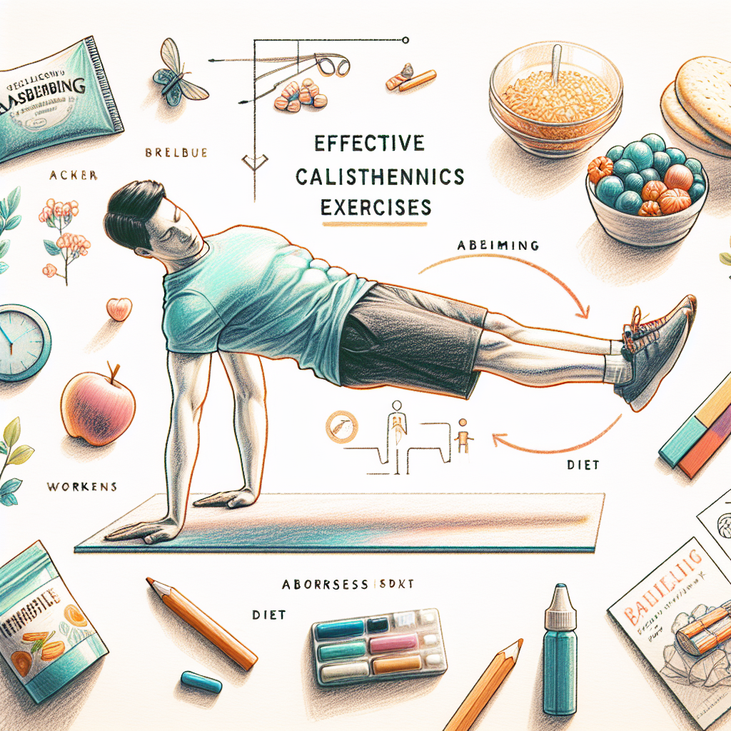 kalistenika-cviky-na-bricho - Je nutné pochopit, že...... Pastelková ilustrace znázorňující téma: Cvičení